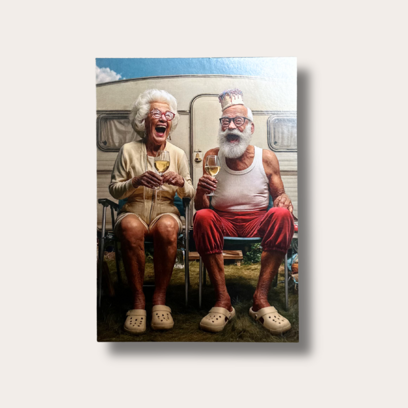 Kaart - Jarig op de camping