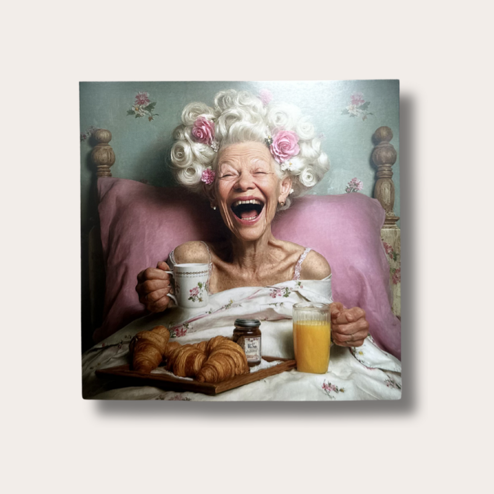 Kaart - Ontbijt op bed