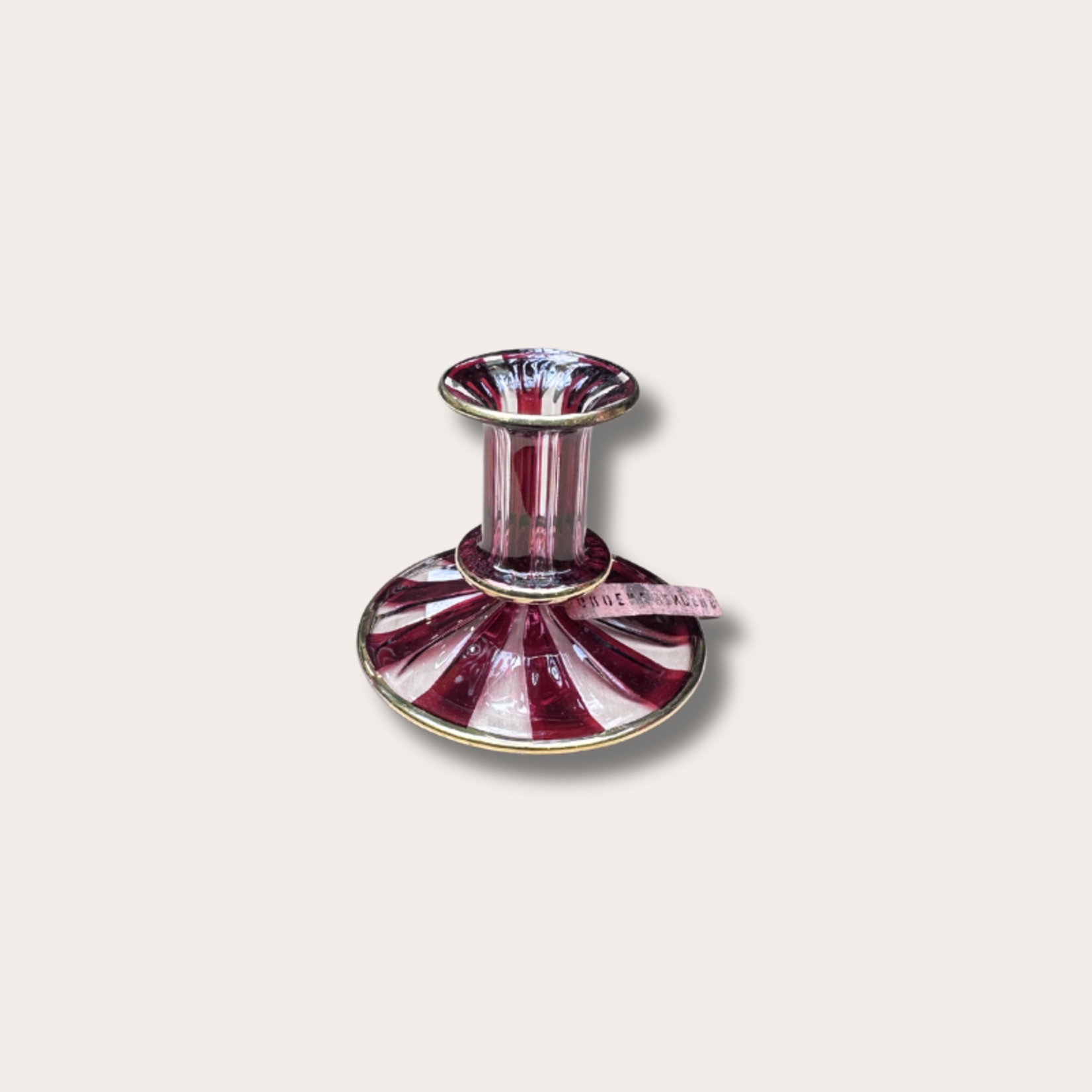 Kandelaar GV - Streep - Rood