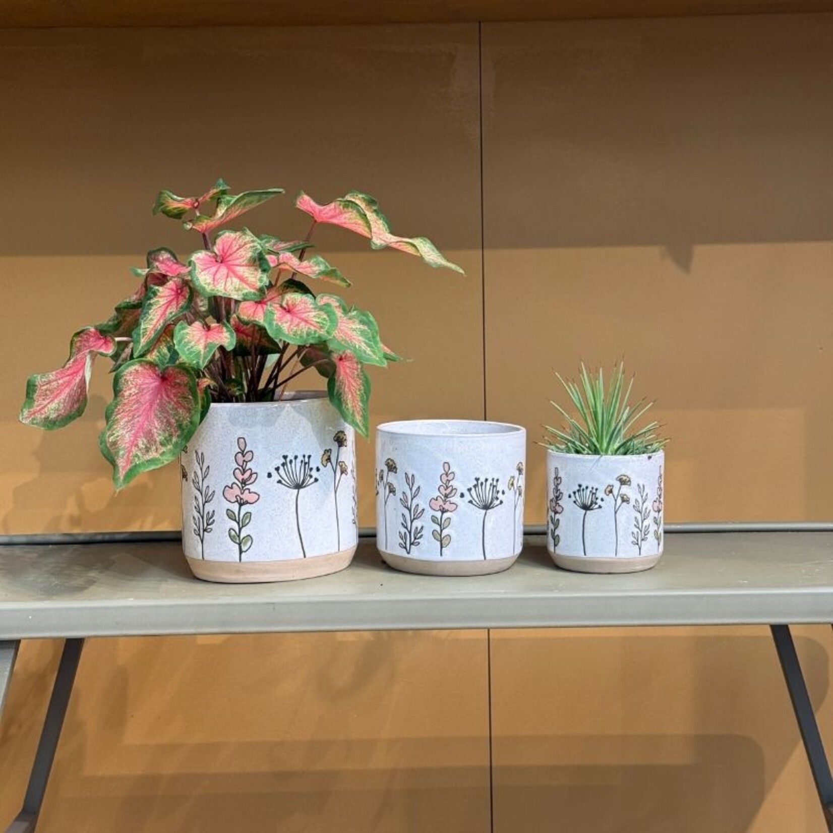 Pot - Flower - Offwhite