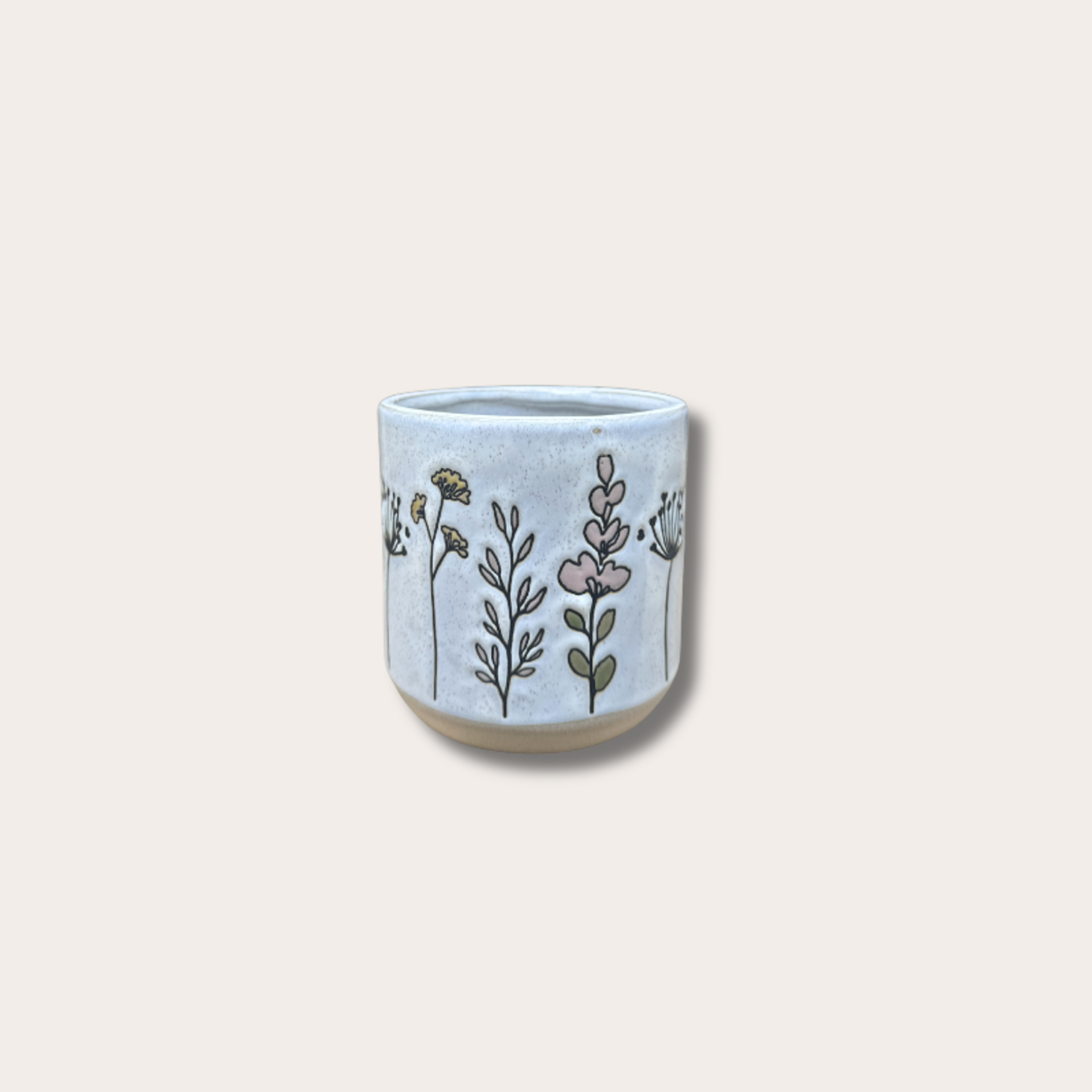 Pot - Flower - Offwhite