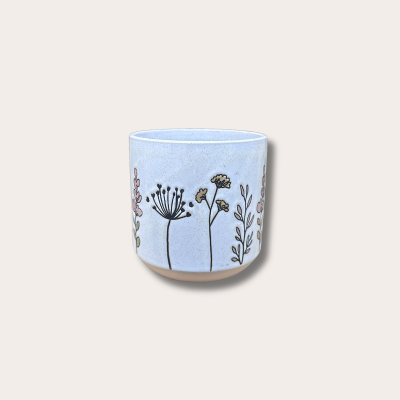 Pot - Flower - Offwhite