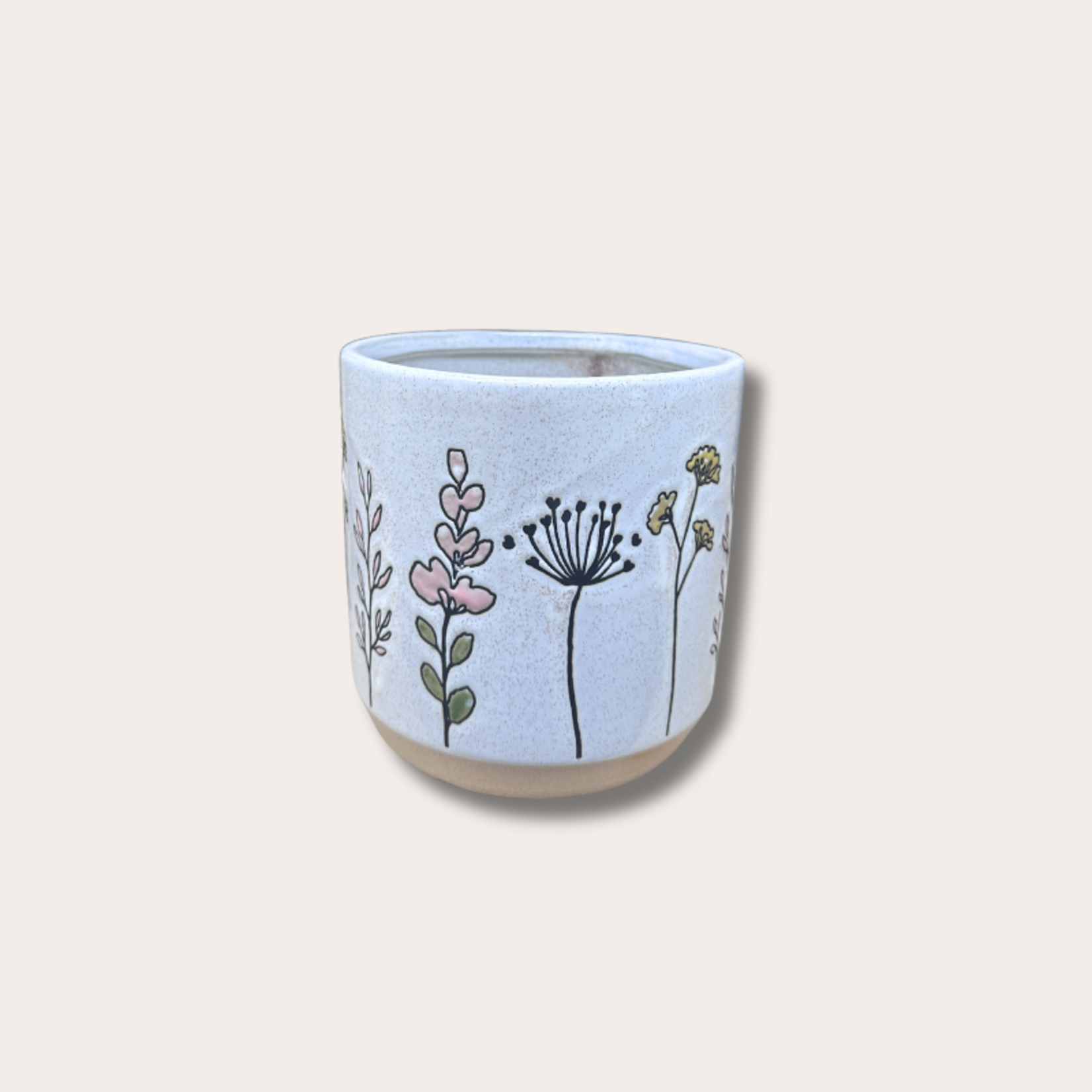 Pot - Flower - Offwhite