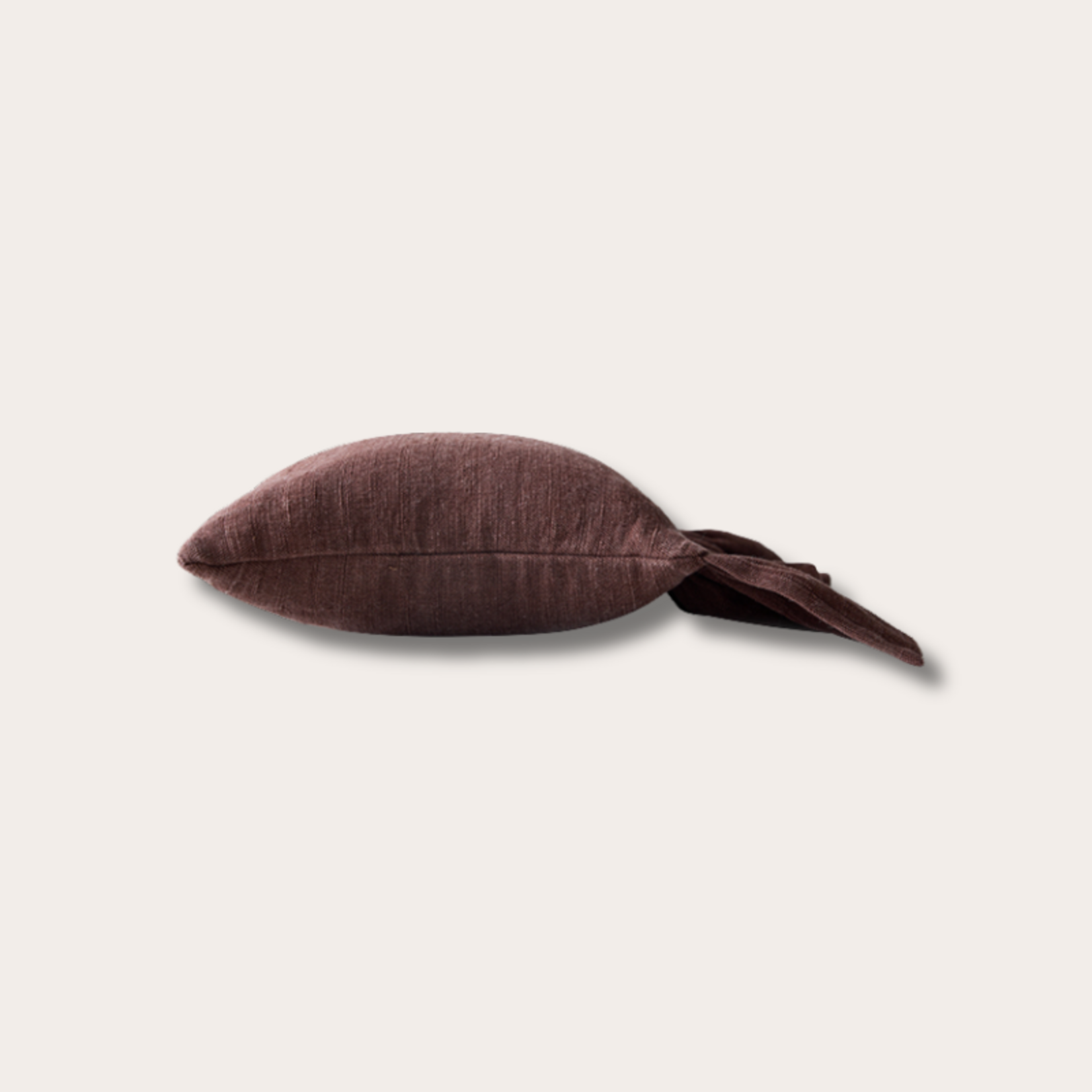 HKliving HKliving - Ruffle cushion - Chestnut