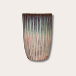 Pot - Olivia - bruin/roze overloop