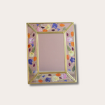 Fotolijst  gedroogde bloemen - goud