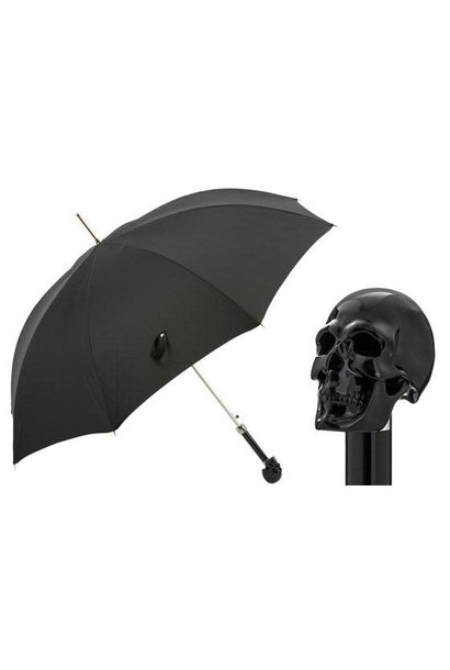Black Skull Oxford Umbrella