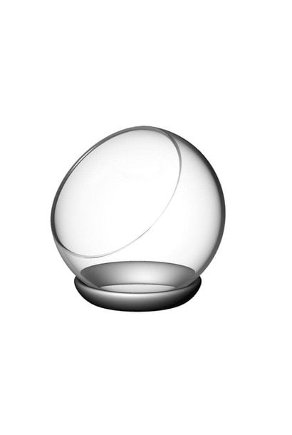 Bubble Glass / Silver Ring 09cm