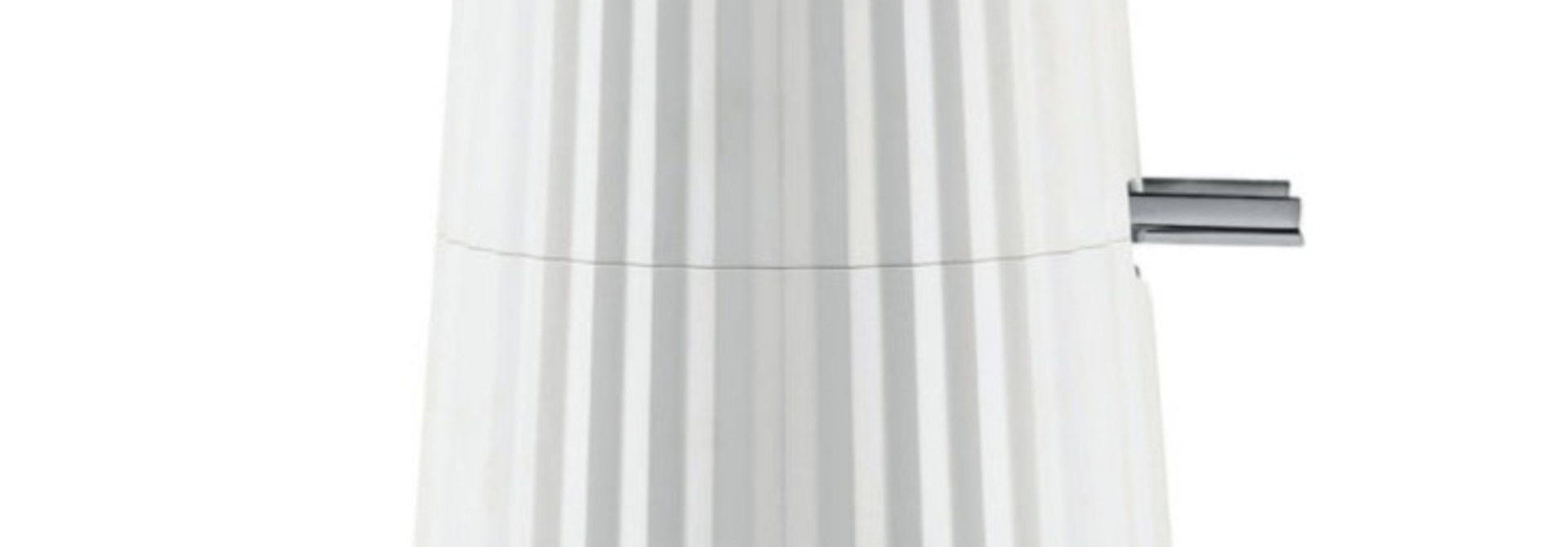 White Pleated Citrus Press