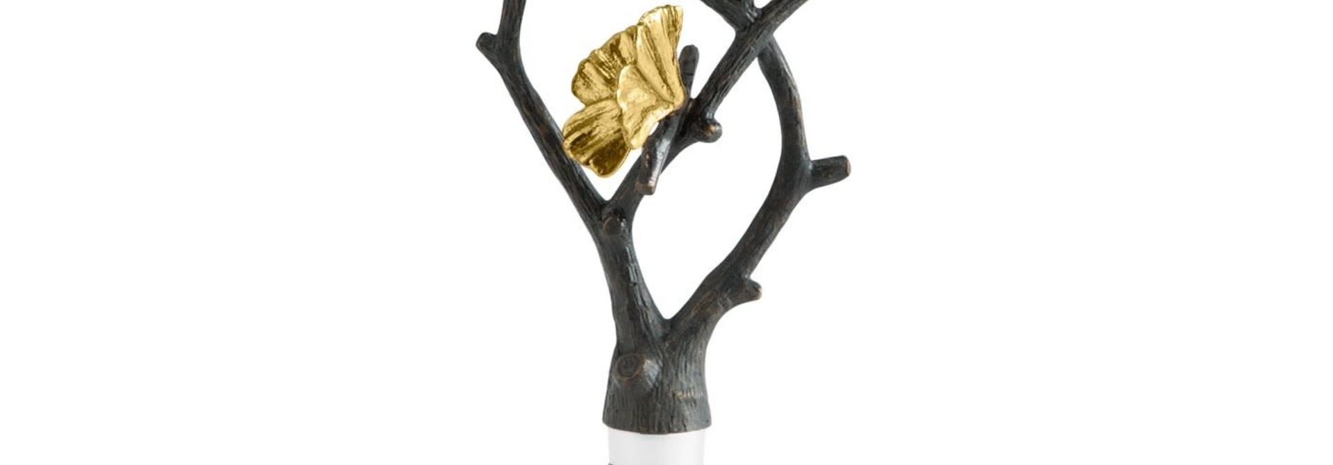 Wine Stopper Butterfly Ginkgo