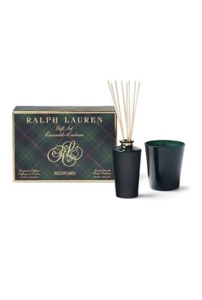 Gift set Bedford : Green Candle & Green Diffuser