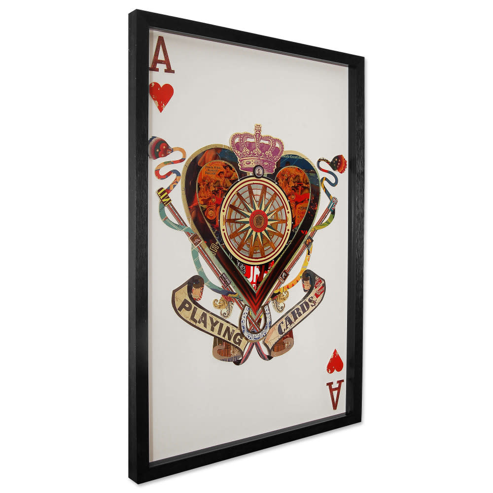 3D Painting Ace of Hearts - 100x145cm-2