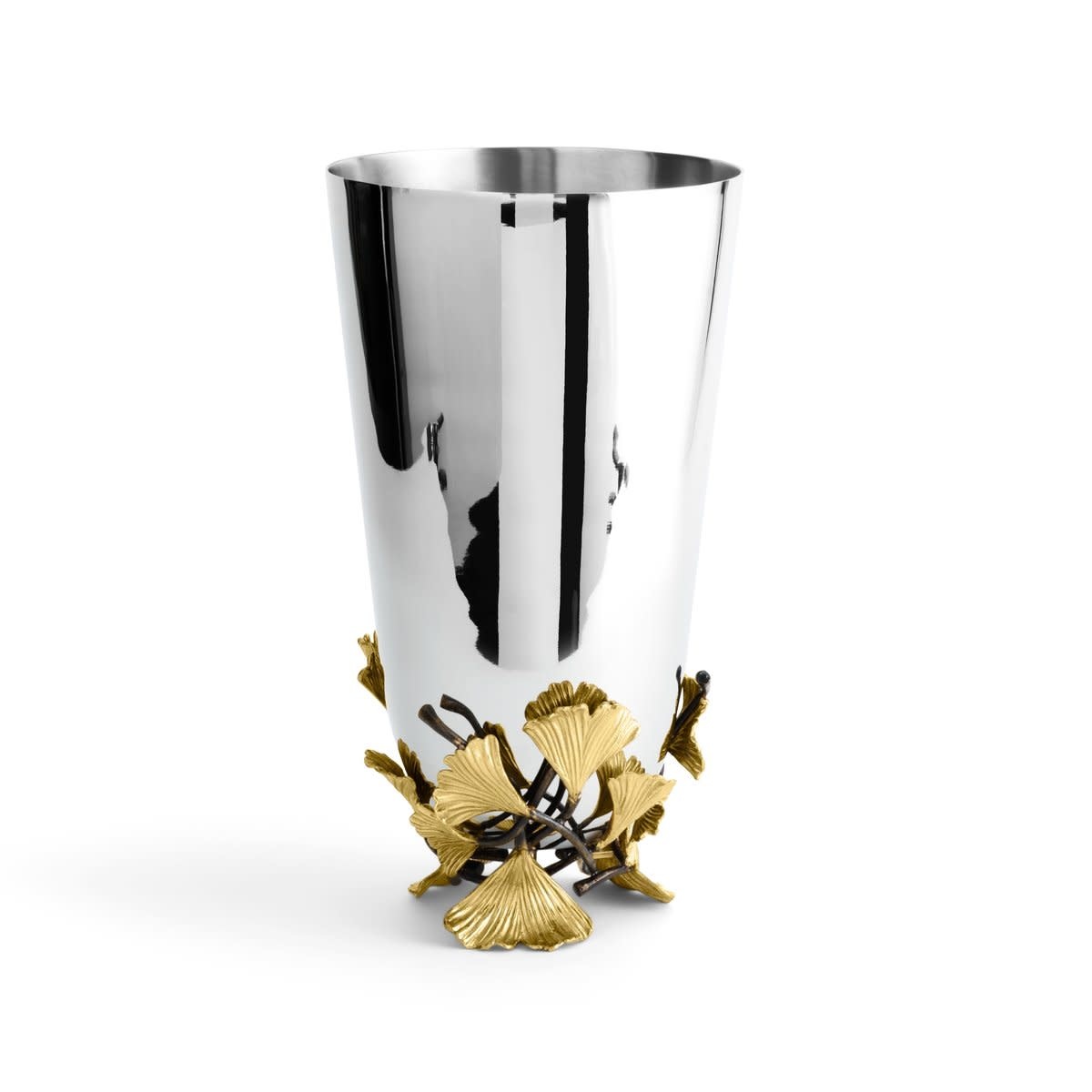 Vase Golden Ginkgo-1