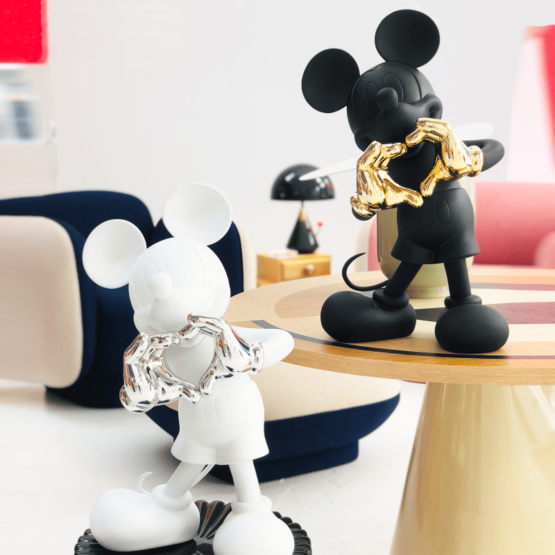 Mickey With Love Blanc & Argent par Kelly Hoppen-2