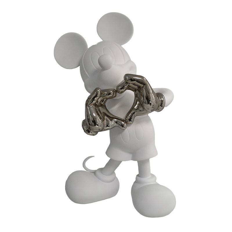 Mickey With Love Blanc & Argent par Kelly Hoppen-1