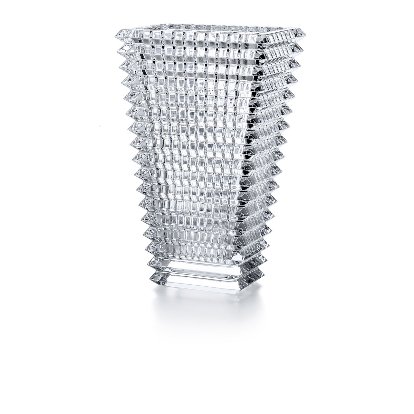Eye Rectangular Vase Clear L-1