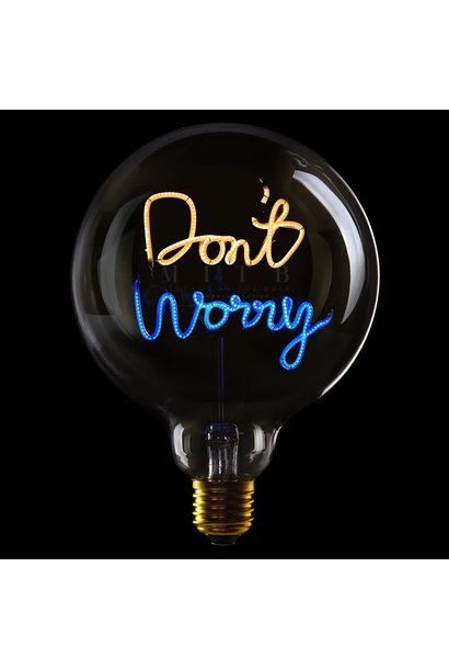Bulb Don't Worry Amber and Blue