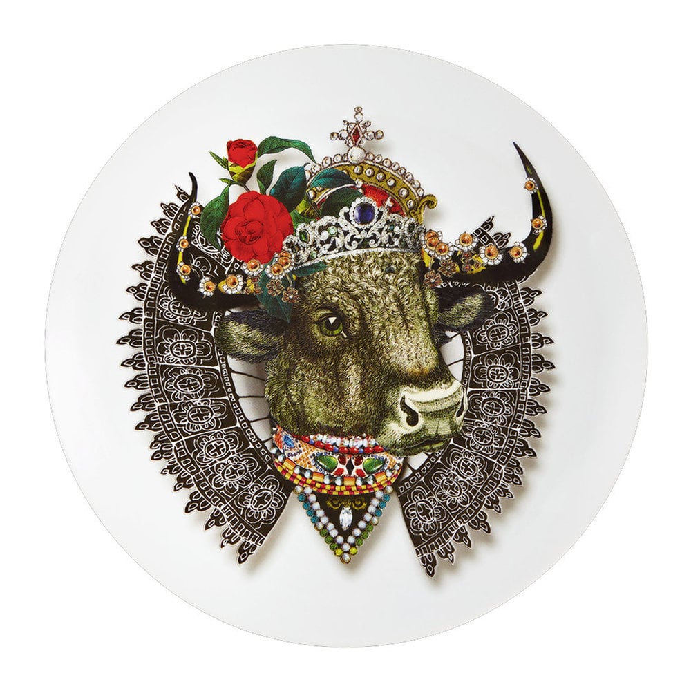 Dessert Plate Monseigneur Bull 23cm-3