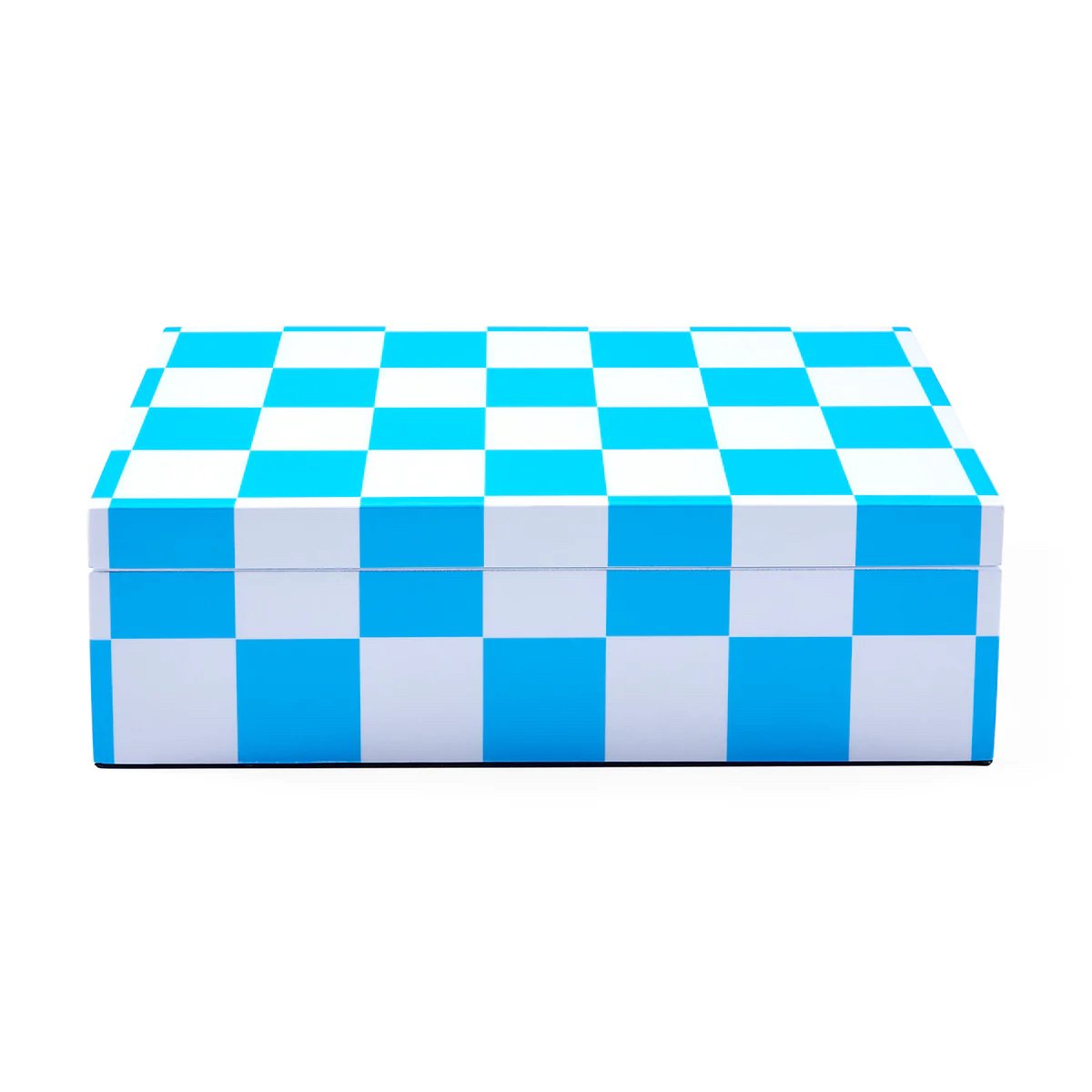 Box Checkerboard Blue Medium-1