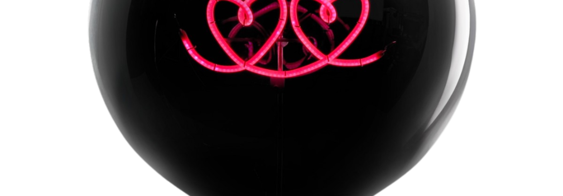 Bulb "Double Heart" Red