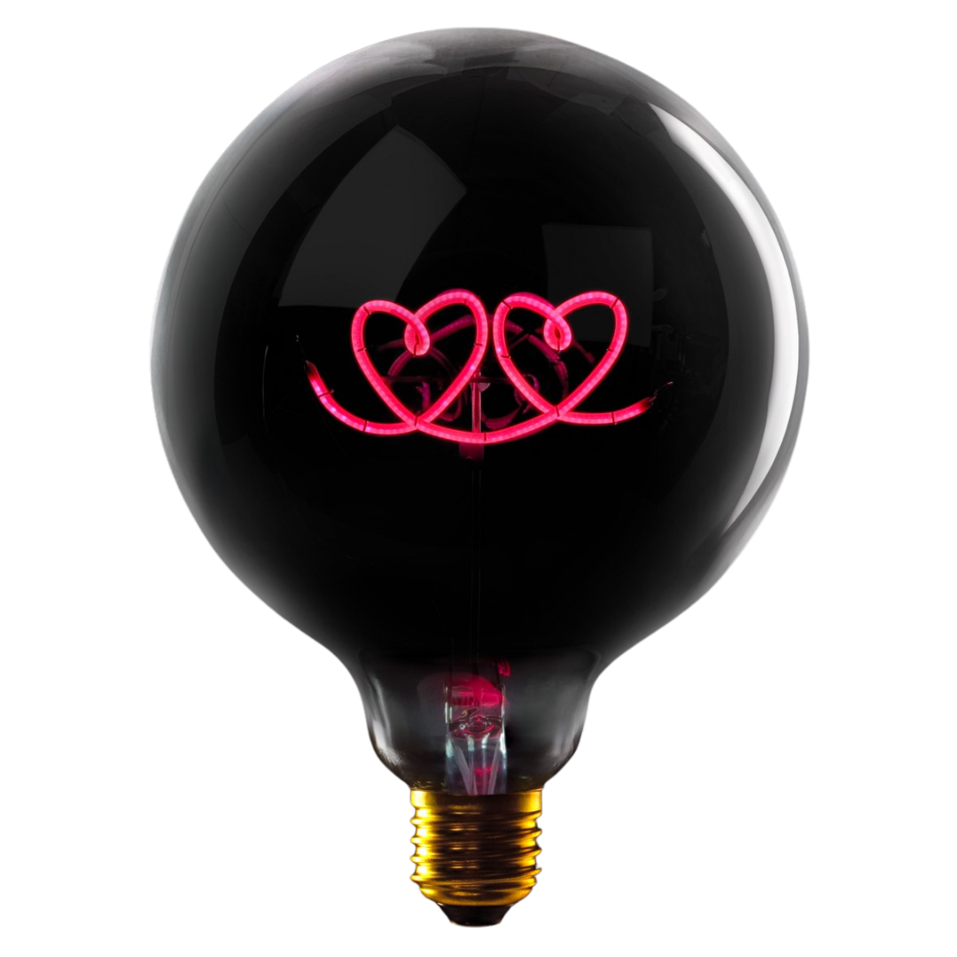Bulb "Double Heart" Red-1