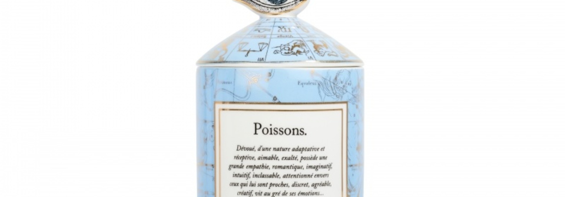 Bougie Poissons Monoï & Mer Salée 380gr