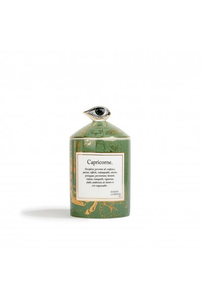 Bougie Capricorne Encens & Cèdre 380gr