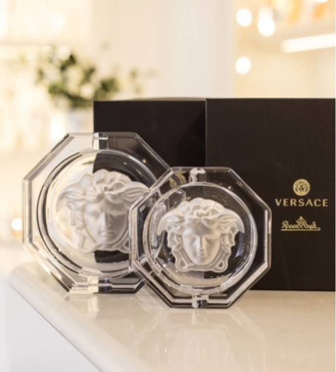Versace & Rosenthal Versace Ashtray Medusa Light 8cm Segraeti Monte
