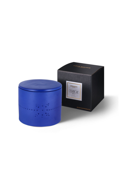 Candle Izza Blue Mandarin Majorelle M