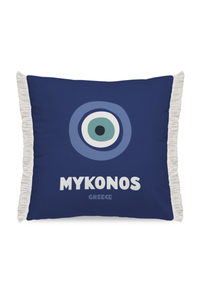 Cushion Mykonos Outdoor with Fringes 45x45cm