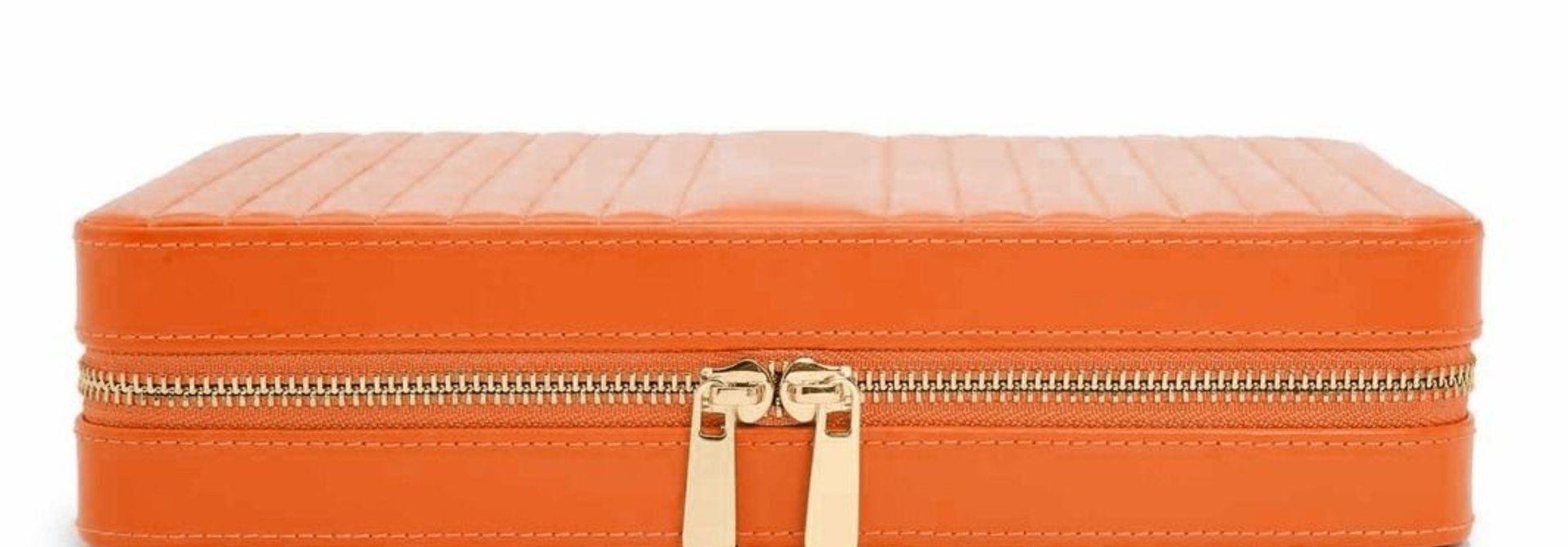 Boite à Bijoux Zip Maria Large Orange