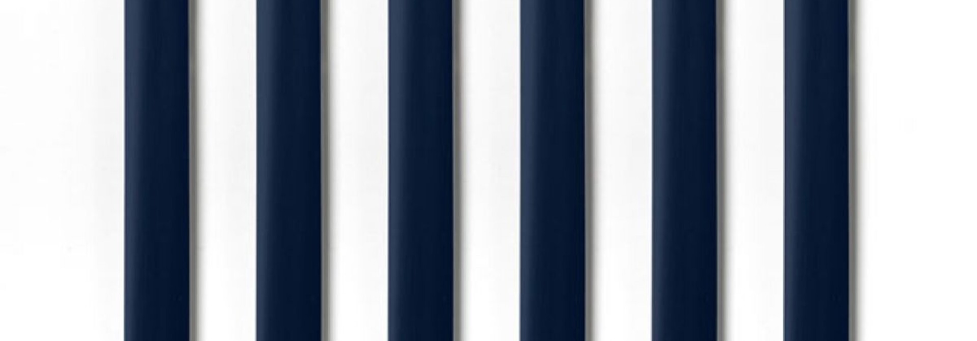 Set of 6 Royal Candles Navy Blue