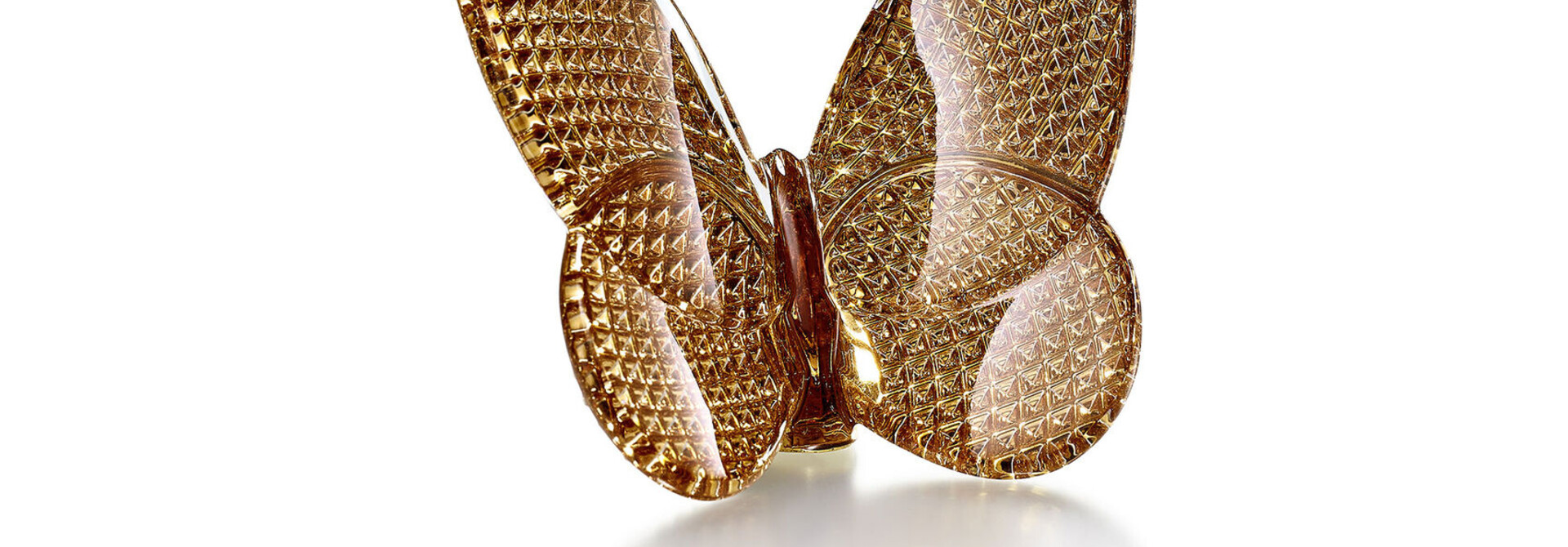 Golden Diamond Lucky Butterfly