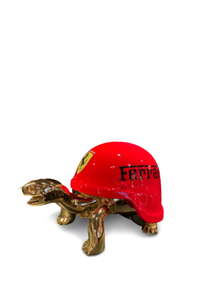 Turtle Gold Ferrari