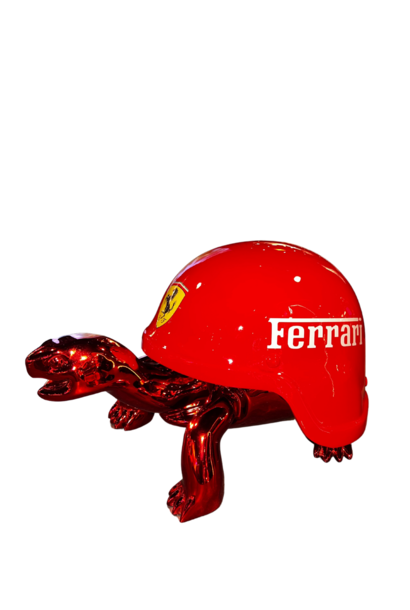 Turtle Ferrari Red