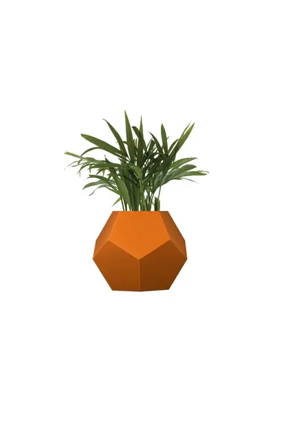 Plant Pot in Silicone Terracotta