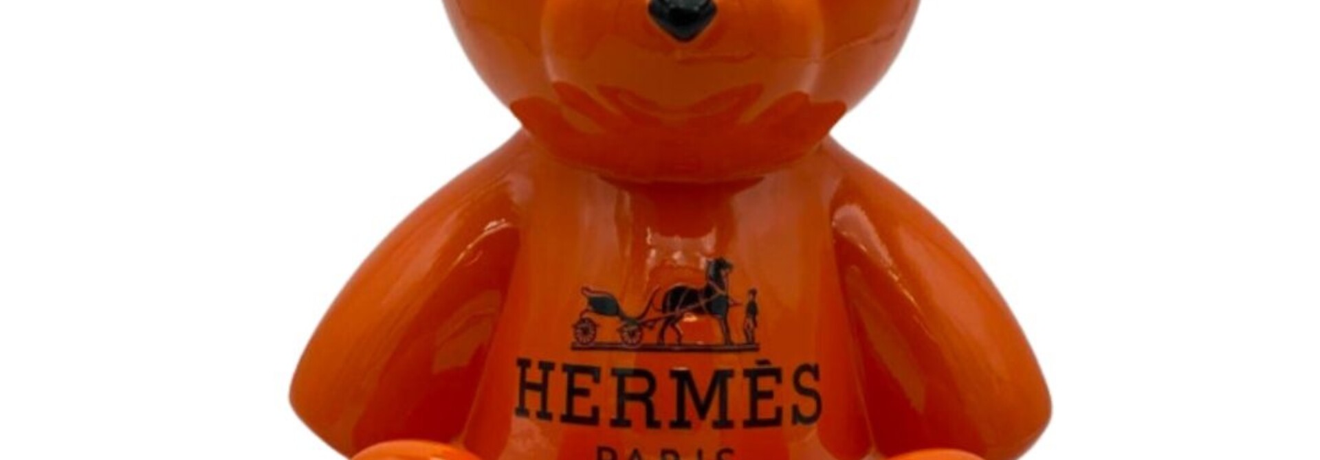 Teddy Bear Original Hermès Orange 35cm