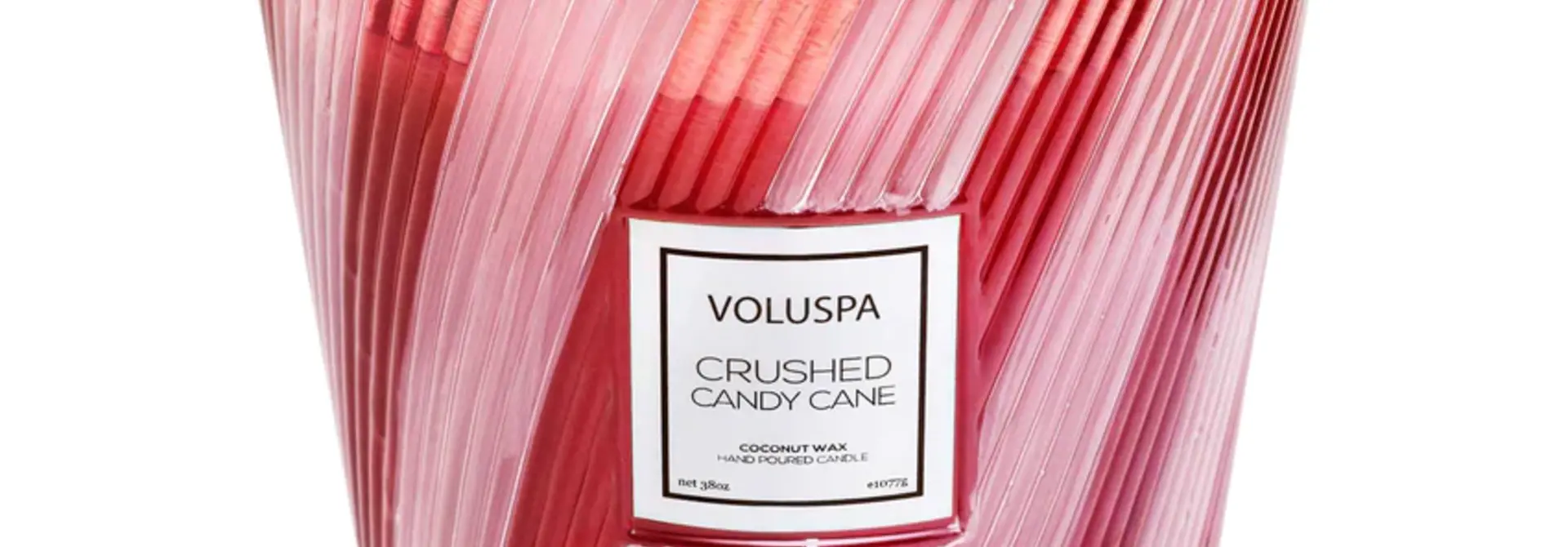 Candle 3 Wicks Crushed Candy Cane 1kg