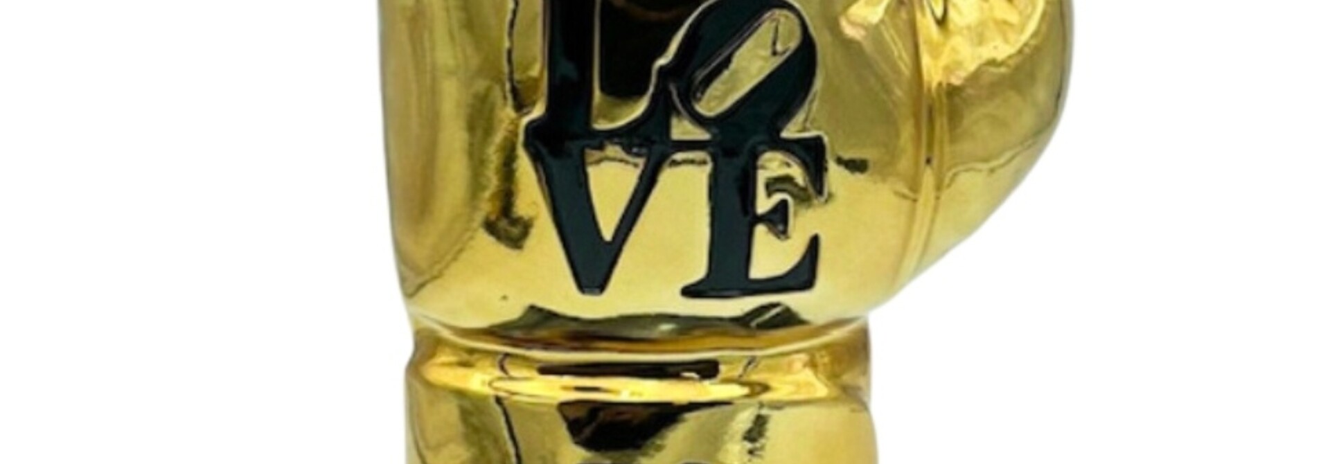 LV Glove Love Gold