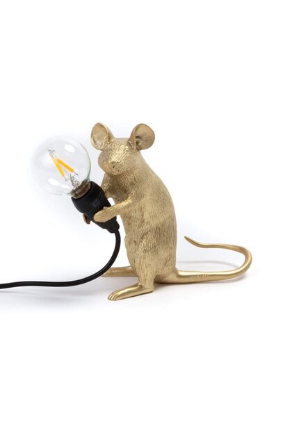 Mouse Lamp Mac Gold