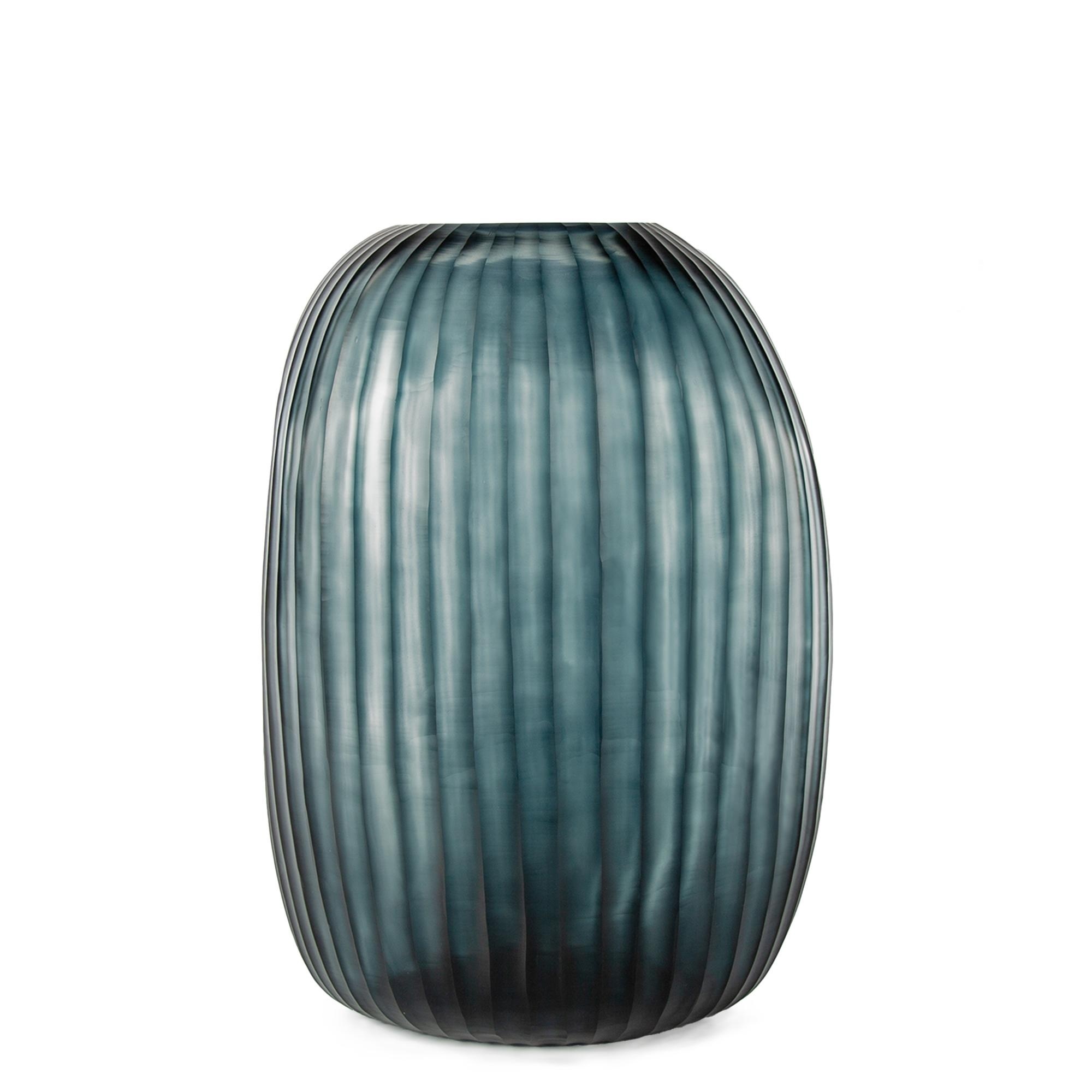 Vase Patara Long Clear Dark Indigo-1