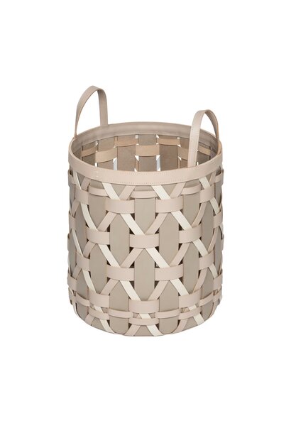 Round Palu Basket Light Grey 45cm