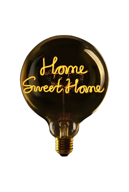 Ampoule Tube "Home Sweet Home" Wireless Base
