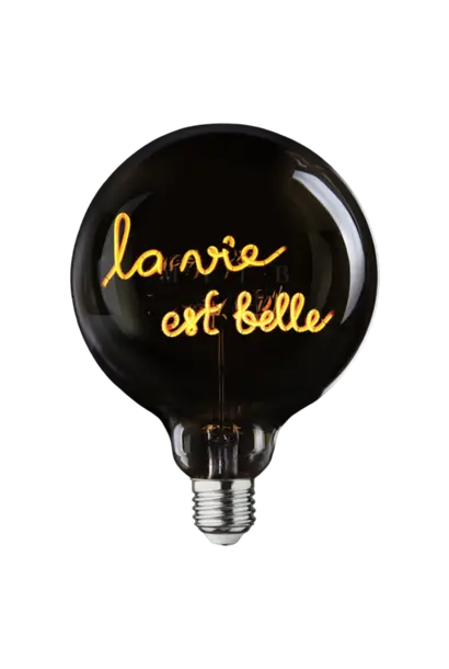 Bulb ''La Vie Est Belle'' Amber Wireless Base