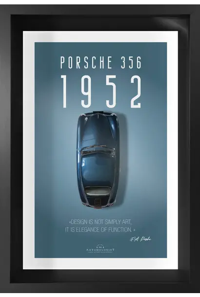 Cadre 1952 Porsche 356 - Cadre Noir
