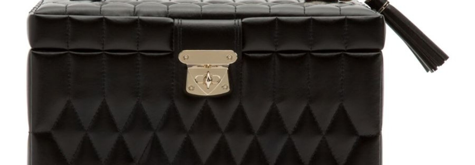 Caroline Jewellery Box Black Medium
