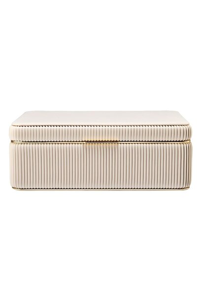 Bella Large Jewellery Box Bone