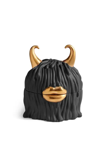 Haas Lynda Box + Plates Black 4 pcs