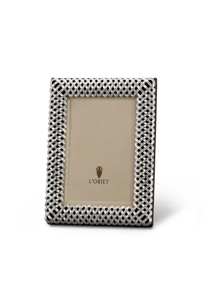 Braid Frame Platinum 20x25cm