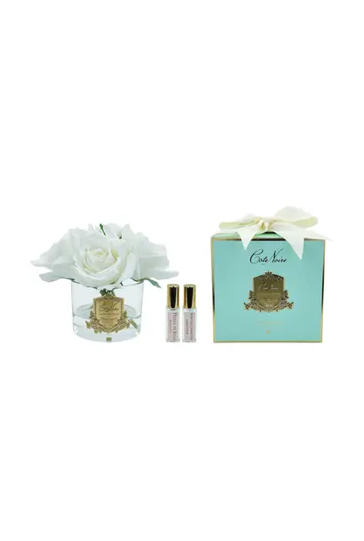 Bouquet 5 Roses Ivory White